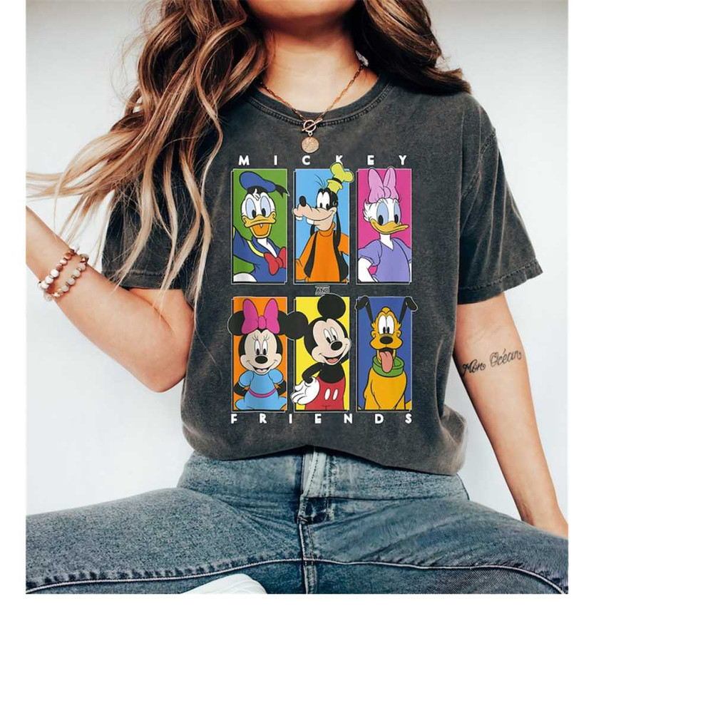 Disney Mickey And Friends Group Shot Panels Shirt, Mickey Minnie Goofy Donald Daisy Disneyland Family Vacation Gift,WDW.jpg