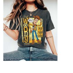 disney pixar toy story 4 vintage sheriff woody doll shirt, magic kingdom tee,disneyland family matching shirts,disney wo