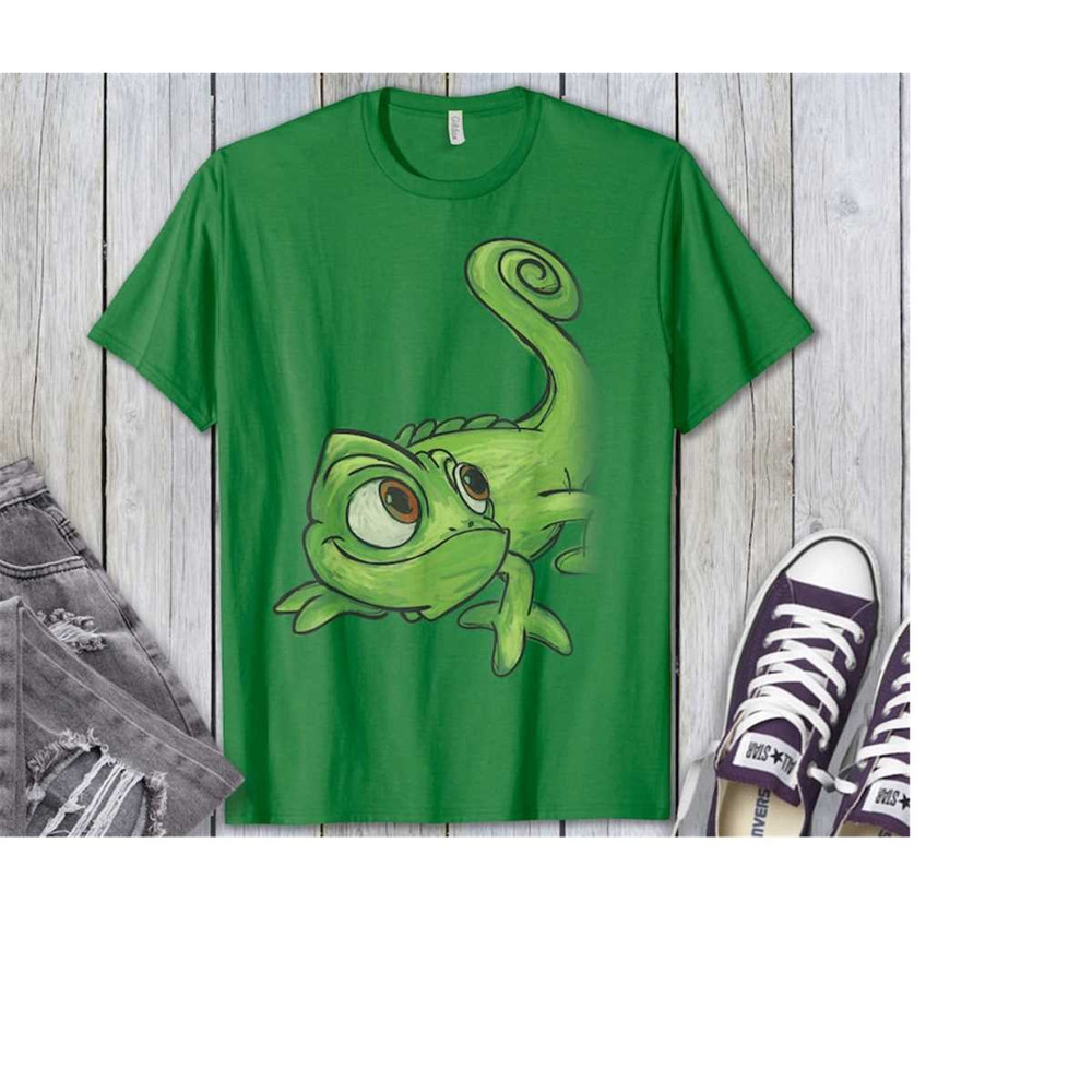 Disney Tangled Pascal Sketch T-Shirt Disneyland Vacation Holiday Trip Shirt Unisex Adult T-shirt Kid Shirt Hoodie Sweats.jpg