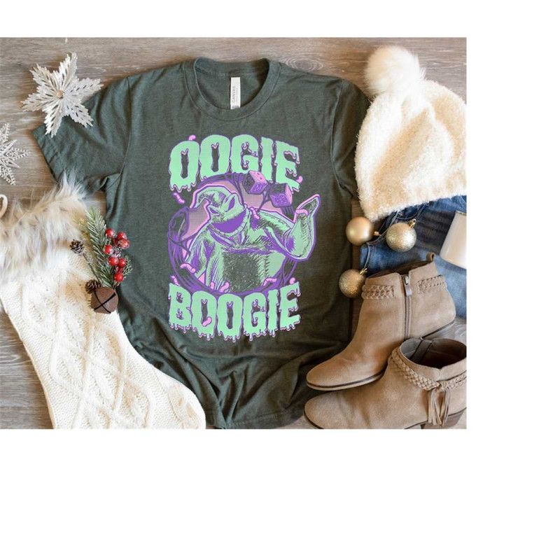 Disney The Nightmare Before Christmas Oogie Boogie Portrait T-Shirt, Disneyland Xmas Matching Family Shirts, Christmas S.jpg
