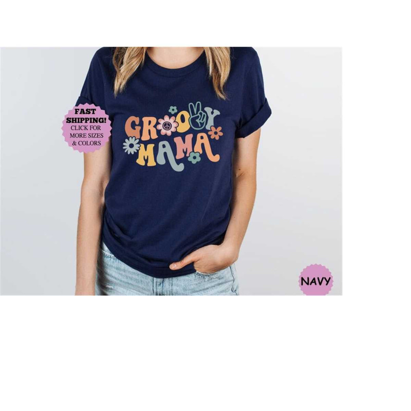Groovy Mama Shirt, Groovy Shirts, Groovy Family Matching Shirts, Groovy Hippie Mom Shirts, Groovy One Shirt, Family Matc.jpg