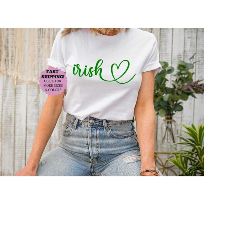 Irish Shirt, St. Patrick's Day Shirt, St. Patrick's Day T-Shirt for Women, St. Patrick's Shirt for Men, Luck of the Iris.jpg