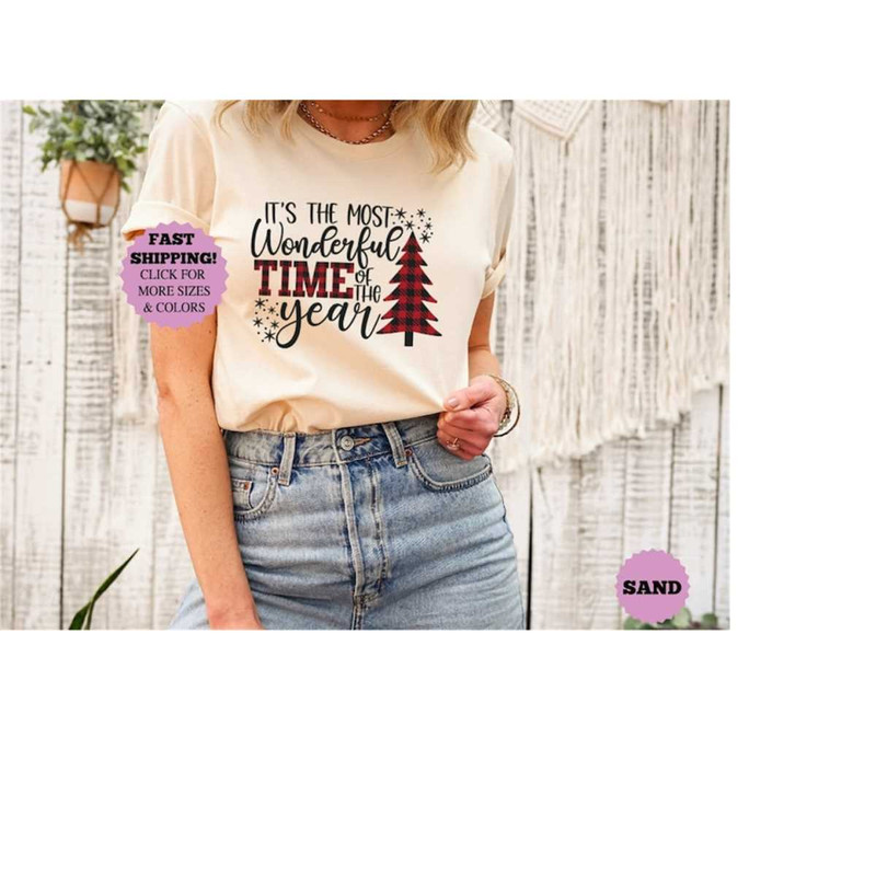 It's The Most Wonderful Time Of The Year Shirt, Christmas Shirt, Gift For Christmas, Family Christmas Shirts, Xmas shirt.jpg