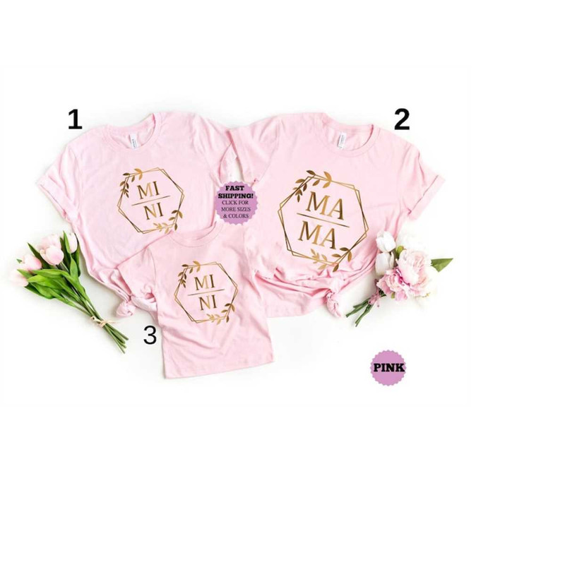 Mama Mini Shirts, Mom And Me Shirt, Mother's Day Gift, Matching Mommy and Me Shirts, Matching Mom Shirt, Mama Mini Match.jpg