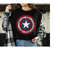 Marvel Captain America Avengers Shield Comic T-Shirt Holiday Vacation Matching Shirt, Marvel Comic Book Shirt, WDW Magic.jpg