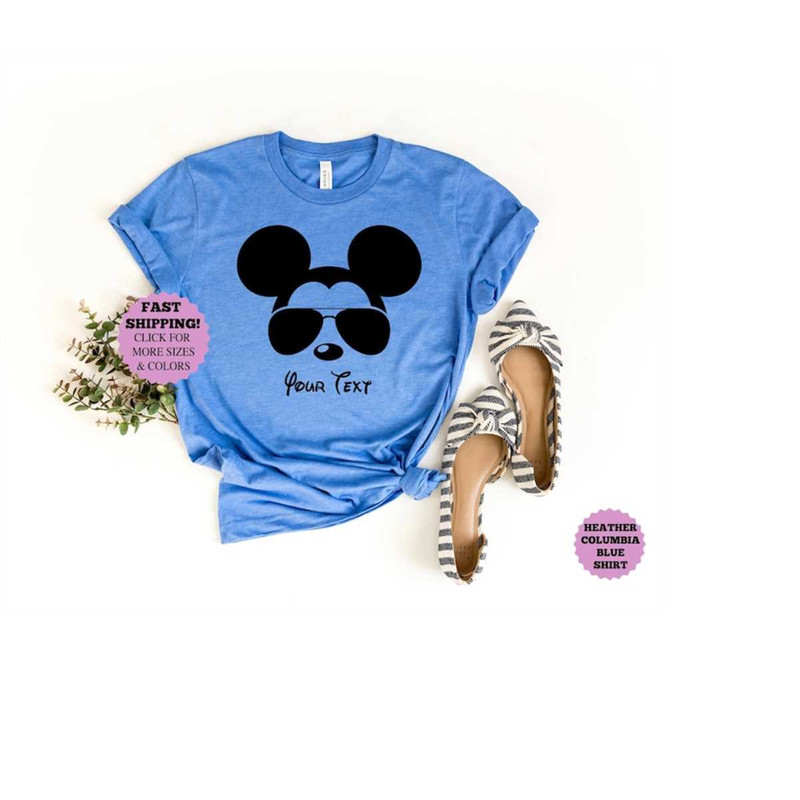 Mickey Sunglasses Shirt,Custom Disney Shirt, Mickey Aviator Tee, Family Shirts,Gift for Dad, Mickey Mouse Shirt,Disney D.jpg