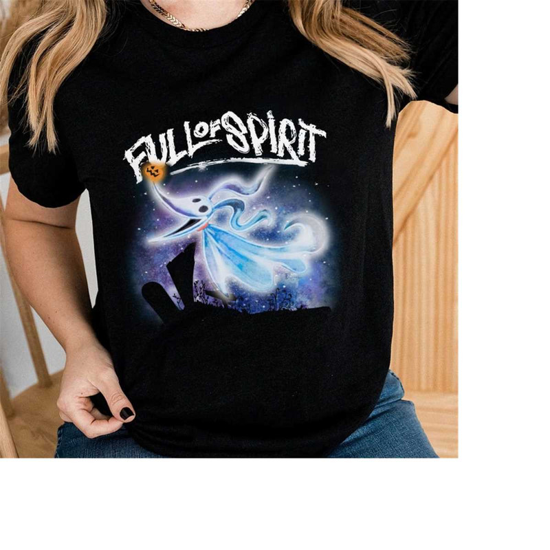 Retro Zero Full of Spirit Shirt, The Nightmare before Christmas T-shirt, Disneyland Halloween Party Gift 2023, Christmas.jpg