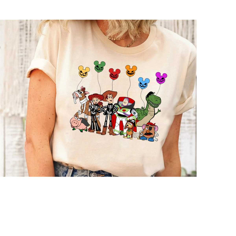 Disney Toy Story Halloween Costume Shirt, Buzz Lightyear Jessie Aliens Vampire Witch Halloween Mickey Balloon Shirt, Dis.jpg