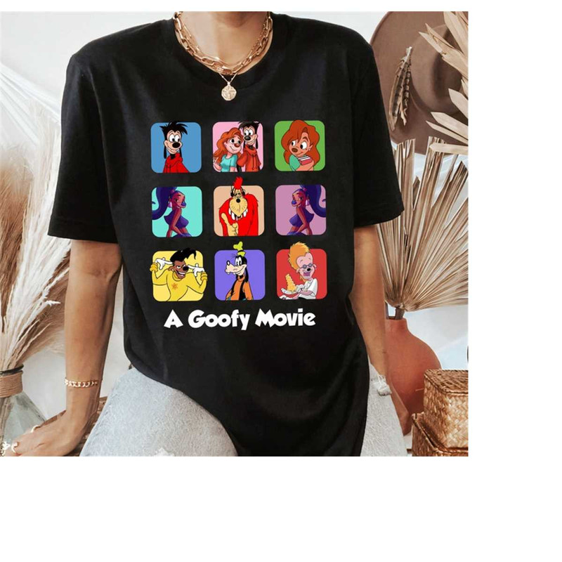 Disney Vintage Retro 90s A Goofy Movie Shirt, Disney Characters Shirt Max Goofy Roxanne Powerline, Disneyland Vacation,F.jpg