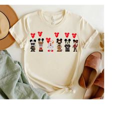 mickey horror shirts, horror characters halloween tshirt, mickey halloween balloon spooky season shirt, mickeys not so