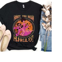 retro circle disney diva the muses honey you mean hunkules shirt, hercules tshirt, disney world shirt, disneyland famil