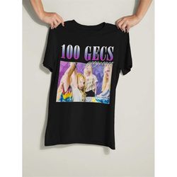 100 gecs 90s retro style top tee vintage shirt black retro t-shirt