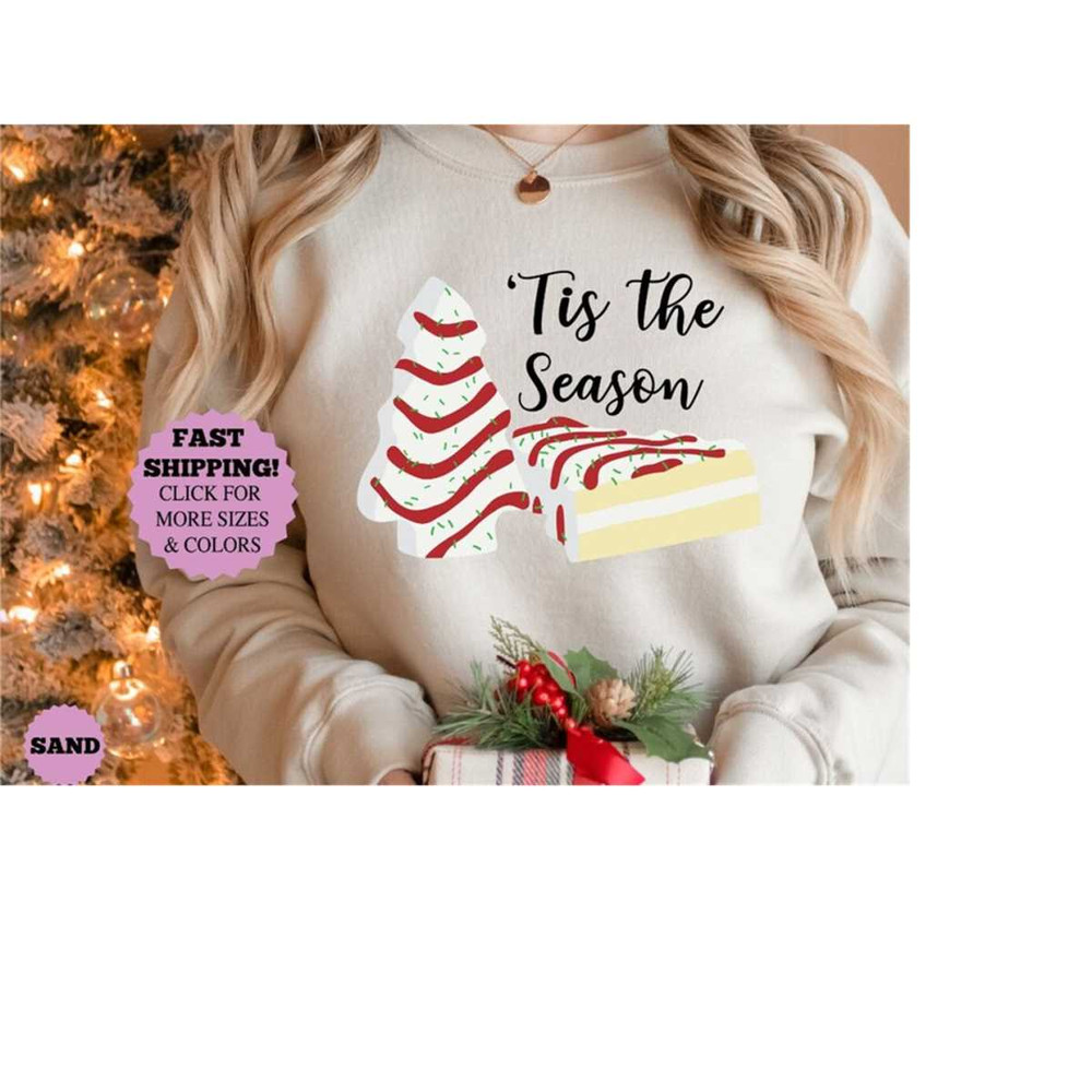 Christmas Cake Shirt,Tis The Season Christmas Shirt,Christmas Tree Shirt,Christmas Party Tee,Christmas Holiday Shirt,Bak.jpg