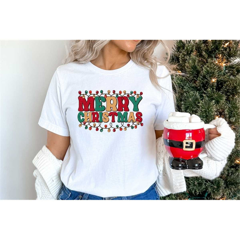 Christmas Lights Shirt,Christmas Shirt,Merry Christmas Shirt,Merry Christmas,Matching Family ,Family Matching Shirt,New.jpg
