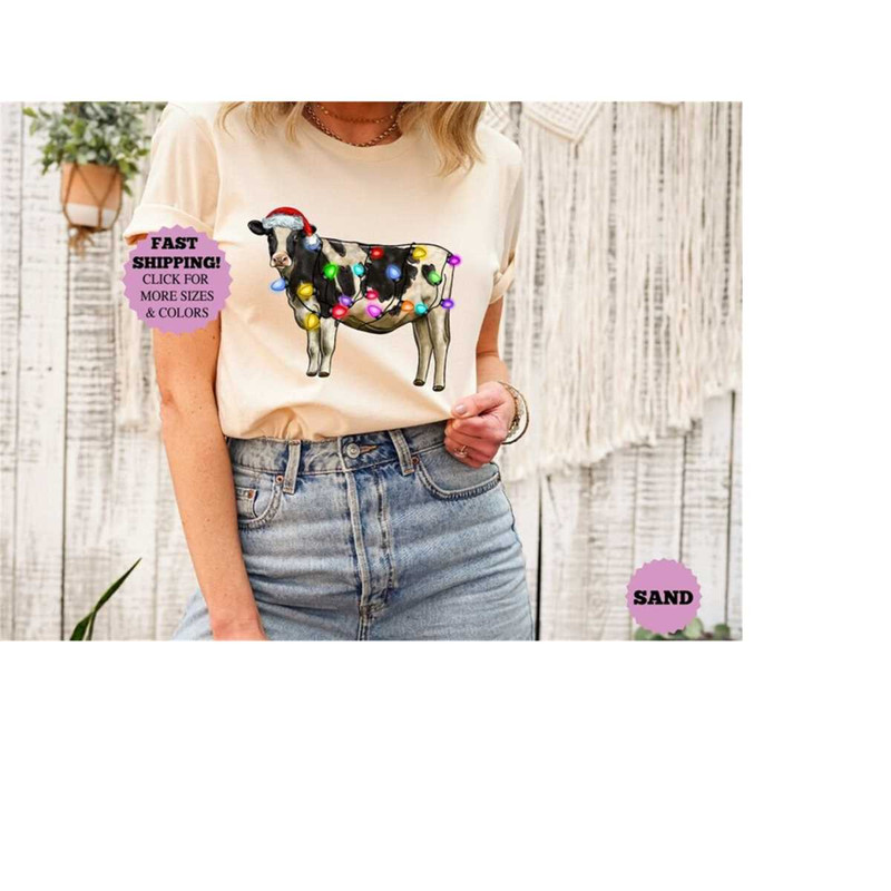 Christmas shirt,Cute Cow Christmas Sweatshirt,2023 Merry Christmas,Merry Christmas,2023 Happy New Year,Christmas Gift,Ch.jpg