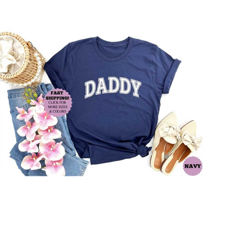Daddy Shirt, Dad Tee, Father's Day Tee, Gift for Daddy, Father's Day Family Tee, Dad shirt, New Daddy shirt, Father Tee,.jpg