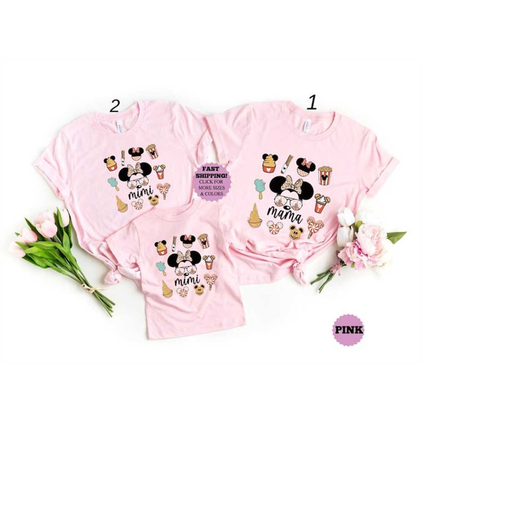 Disney Mama Mouse Mini Mouse shirts, Mini Mama Matching shirt, Parents and Kids Matching Tee, Mothers Day gift, Disney.jpg