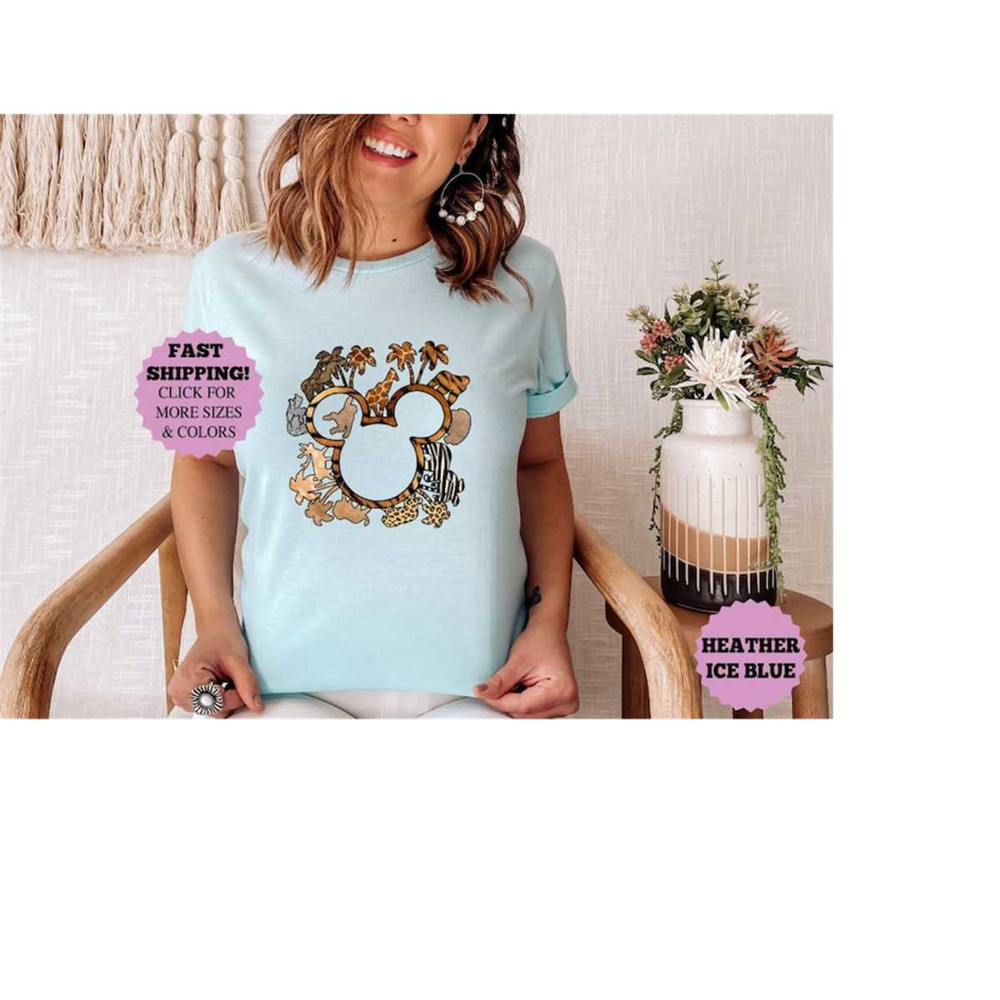 Disney Animal Kingdom Safari Shirt, Disney forest animals, Disney Family Trip Tee, Disney Safari Tee, Disney Animal King.jpg