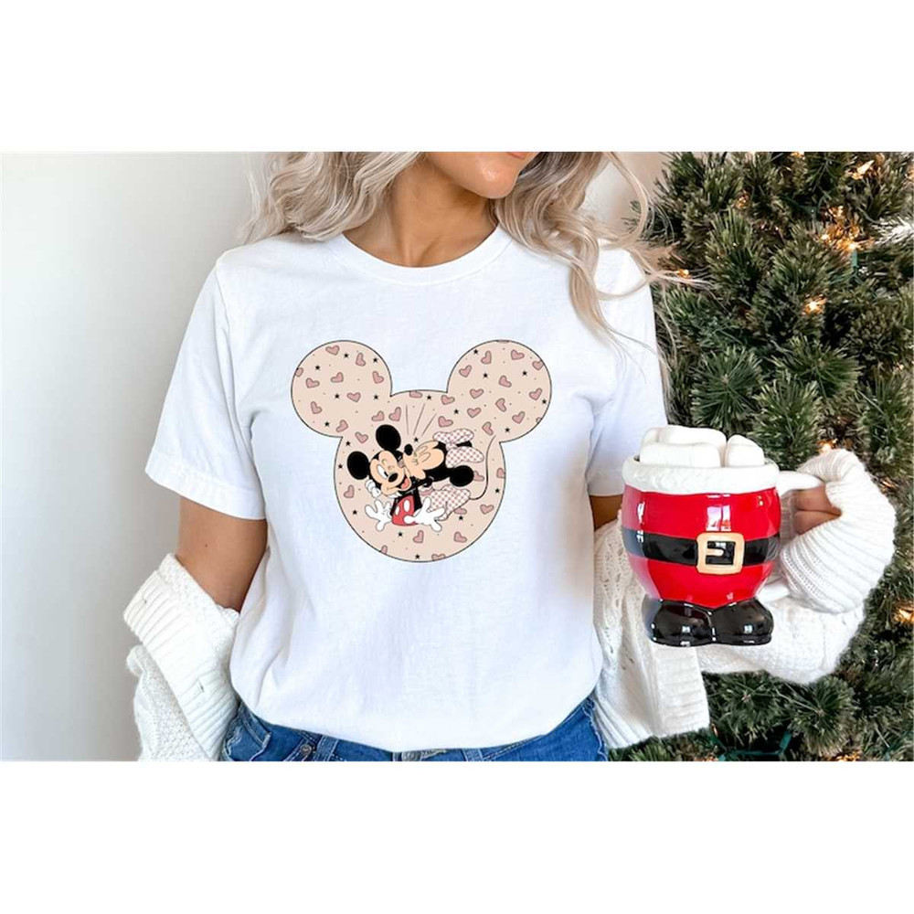Disney Couple Shirts, Minnie Valentine Shirt, Mickey Valentine Shirt, Gift For Her, Valentines Day Disney Shirt, Gift Fo.jpg