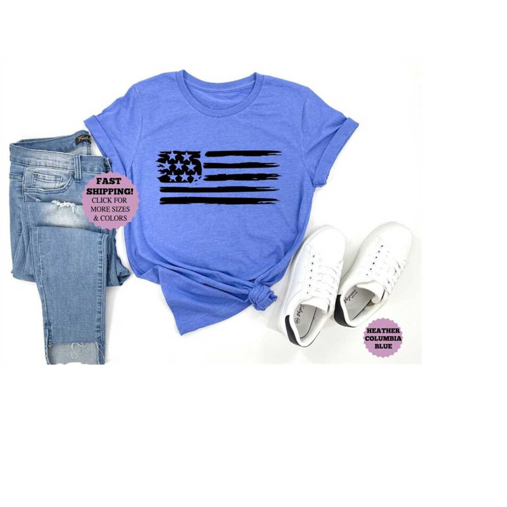 USA Flag Men T Shirt, Patriotic American Tee, Army Style shirt ,American Flag Shirt, Shirt for Veteran, 4th of July T-sh.jpg