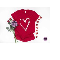 valentines day shirt, love, heart sweatshirt, heart shape, peace,hand drawn valentine heart shirts ,teacher valentine s