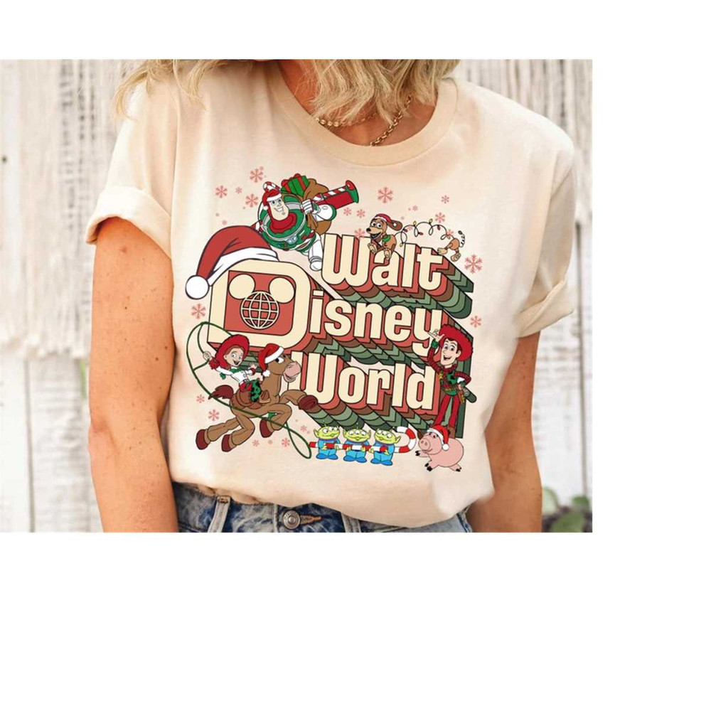 Vintage Walt Disney World Christmas Shirt, Retro Toy Story Characters Christmas Lights Shirt, Disneyland Christmas Holid 1.jpg