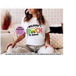 welcome back to school shirt, teacher shirt, first day of school tee, school shirt, hello school, welcome school shirt,