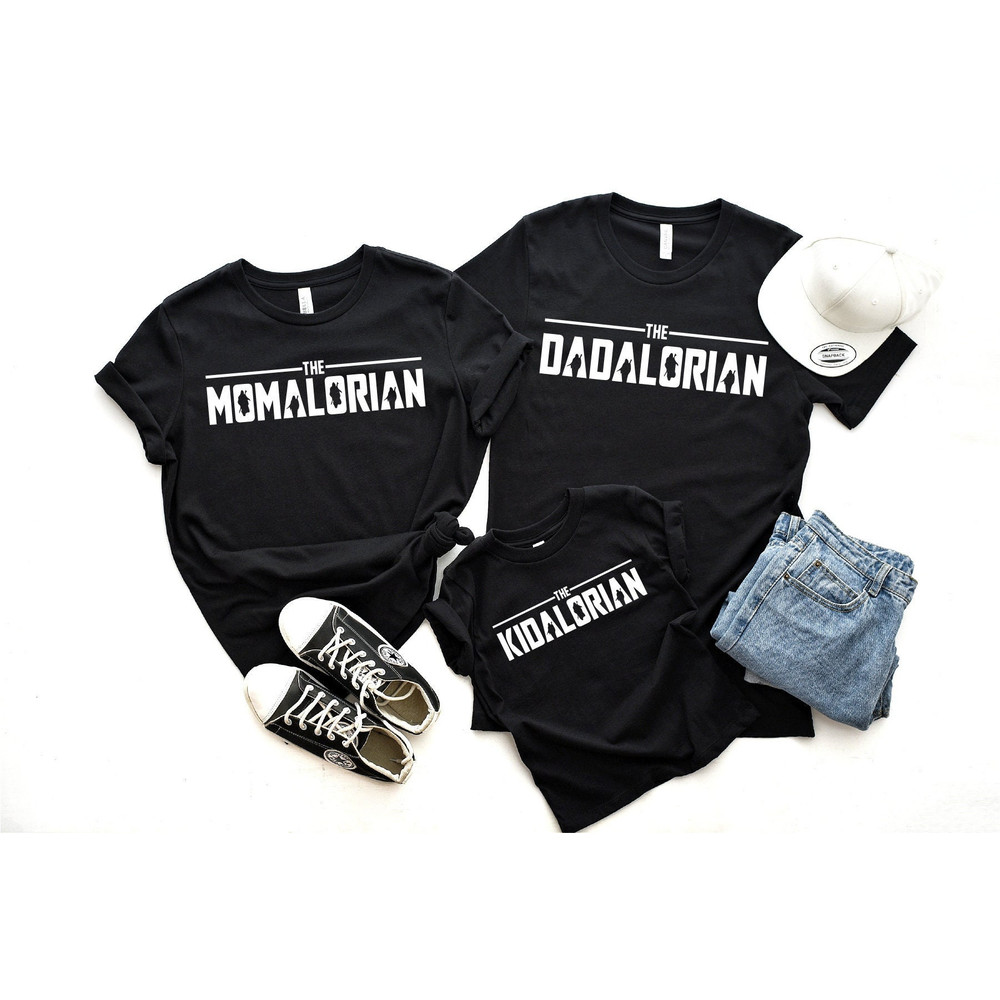 Dadalorian Shirt, Mamalorian Shirt, Kidalorian Shirt, Fathers Day Shirt, Gift for Dad, Family Matching Tee, Father Tshirt, A442.jpg
