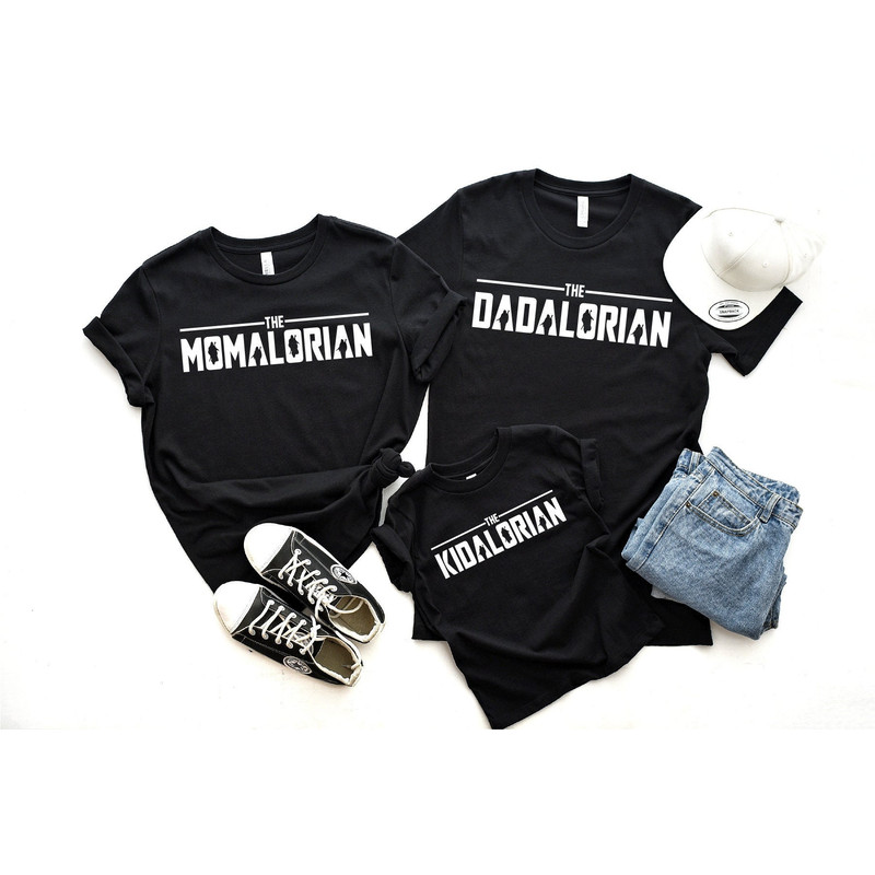 Dadalorian Shirt, Mamalorian Shirt, Kidalorian Shirt, Fathers Day Shirt, Gift for Dad, Family Matching Tee, Father Tshirt, A442.jpg