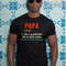 Papa Definition Shirt, Papa Shirt, Father's Day Gift, Dad Shirt, Gift for Dad, Father's Day Shirt, A484.jpg