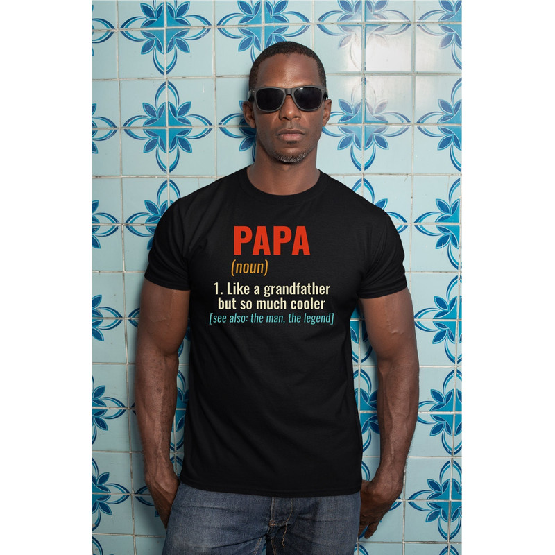 Papa Definition Shirt, Papa Shirt, Father's Day Gift, Dad Shirt, Gift for Dad, Father's Day Shirt, A484.jpg