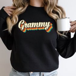 retro grammy sweatshirt, gift for mothers day, a156