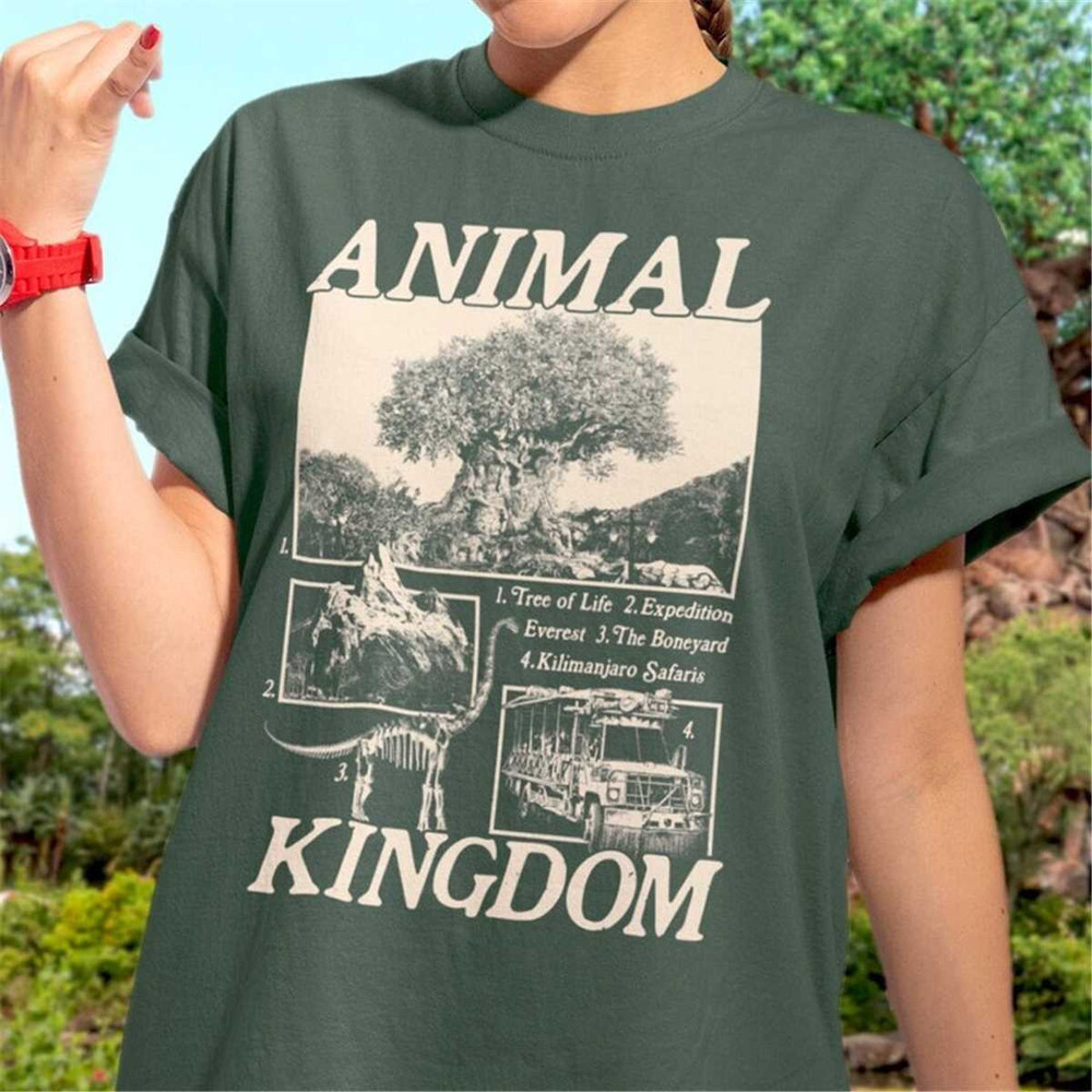 Animal Kingdom Vintage Style Graphic T-Shirt.jpg