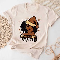black girl shirt, melanin shirt, afro american t-shirt