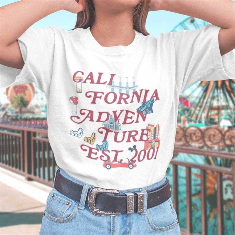 California Adventure Aesthetic Style T-Shirt.jpg