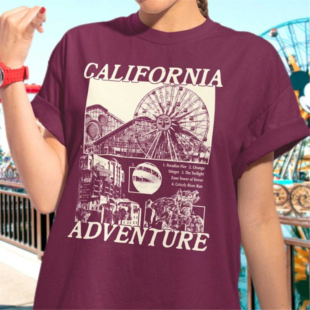 California Adventure Vintage Style Graphic T-Shirt.jpg