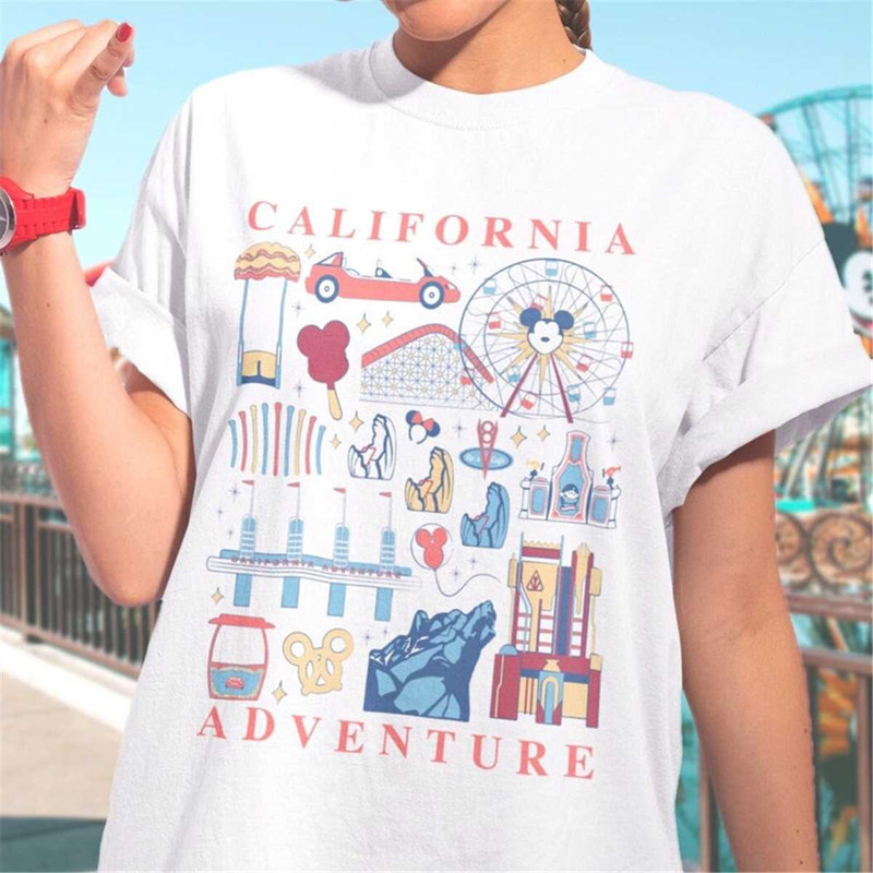 Californian Adventure Park Icons T-Shirt.jpg