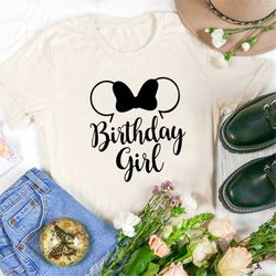 disney birthday girl shirt, birthday shirt disney, birthday shirt for women, disney birthday, minnie birthday, birthday