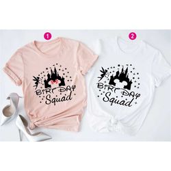 disney birthday shirt, disney squad shirts, disney family shirts, matching disney shirts, custom disney shirts, disney b