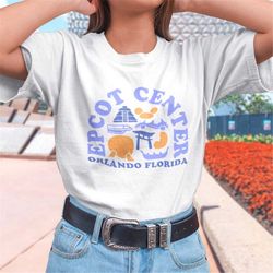 epcot center park icons t-shirt