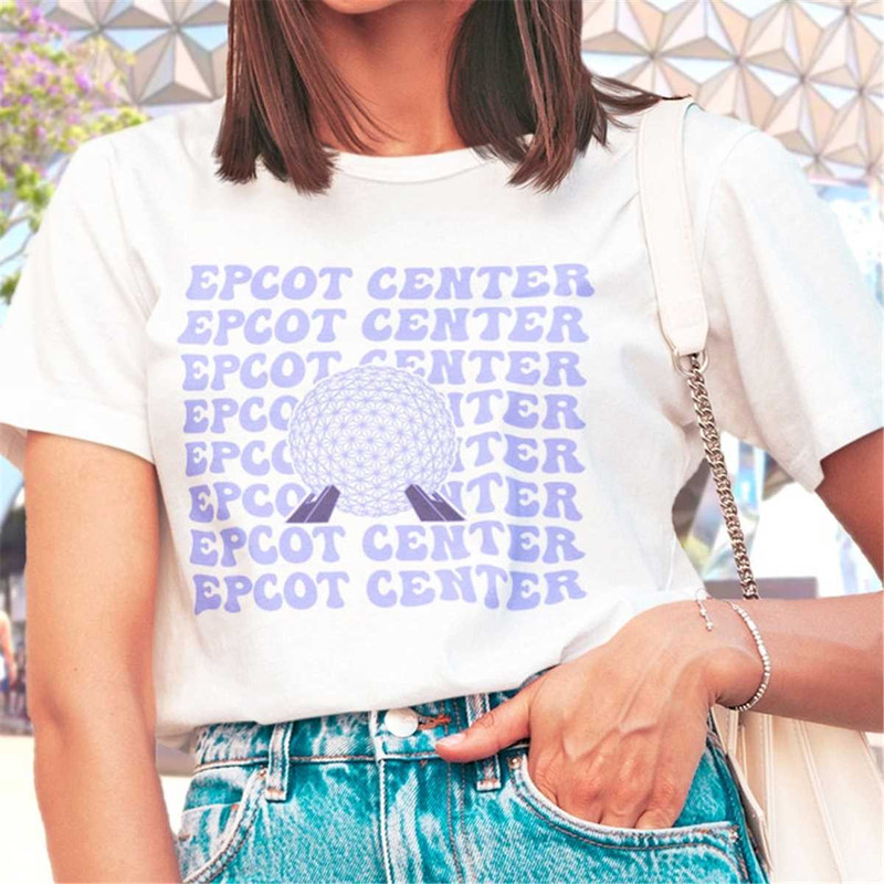 Epcot Center Retro Trendy Style T-Shirt.jpg