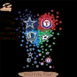 dallas cowboys texas rangers dallas mavericks dallas stars true love png