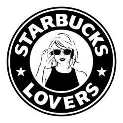 taylor swift starbucks lovers svg, taylor swift starbucks coffee svg