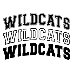 wildcats svg, wildcats arched varsity font, go wildcats svg, wildcats jersey, wildcats
