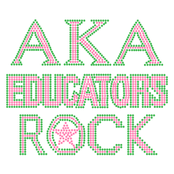 aka educators rock svg,alpha kappa alpha sorority bundles svg, aka girl gang