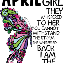 april girl they whispered to her you cannot withstand the storm