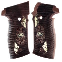 sigsauer p226 226's elite handgun walnut grips model-6