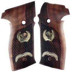 sigsauer p226 226's elite handgun walnut grips model-18