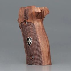 sigsauer p226 226's elite handgun walnut grips model-20