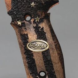 sigsauer p226 226's elite handgun walnut grips model-26